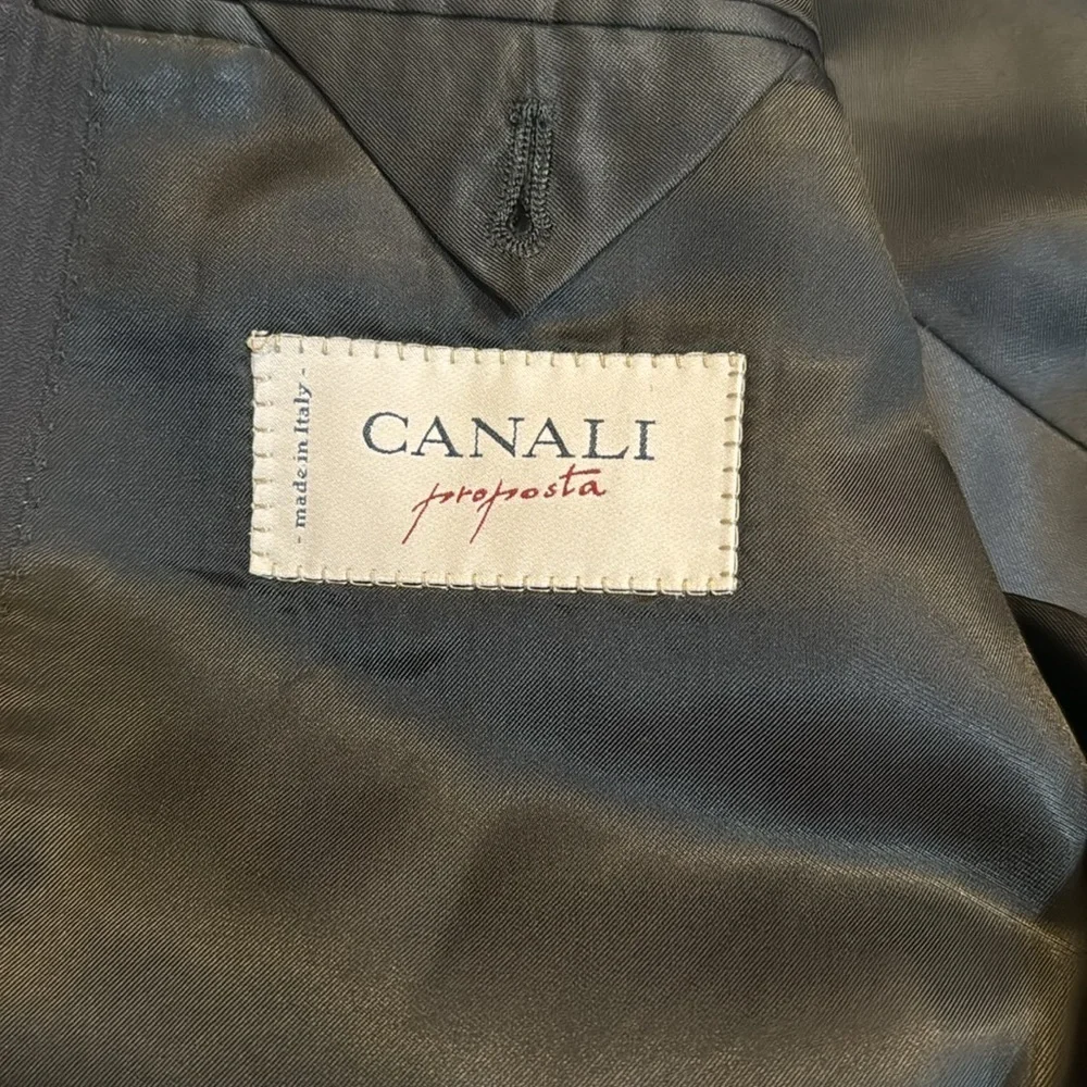 Canali Proposta‎ men’s double breasted Blazer black and classy